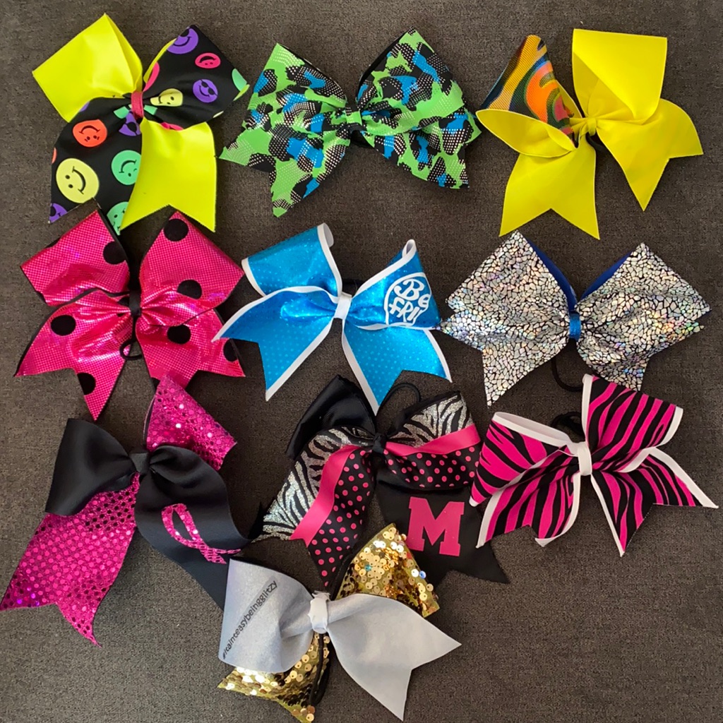 Cheer Hair Bows